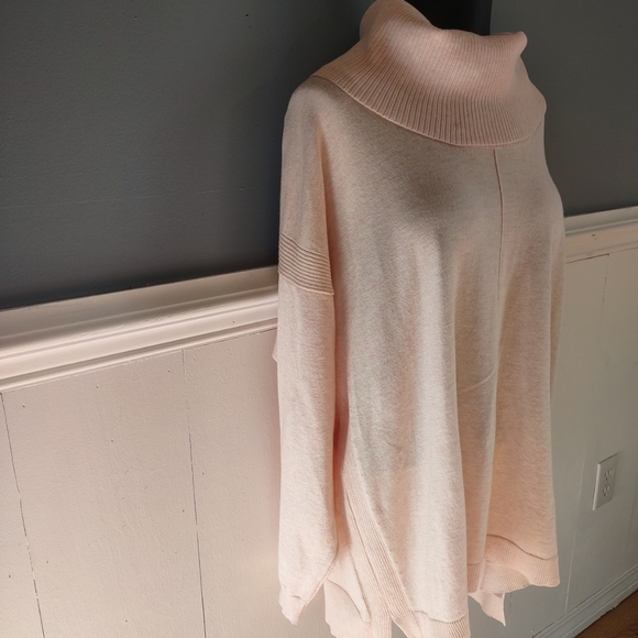 Verve Ami Size 1X Light Pink Knit Pullover Sweater - Picture 5 of 8
